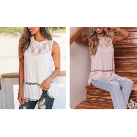 Vici Evangelista Lace Top- Ivory - Picture 8 of 8